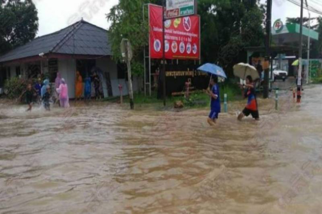 อุตุฯเตือน5จว.ระวังอันตราย ฝนตกสะสม-น้ำป่าไหลหลาก