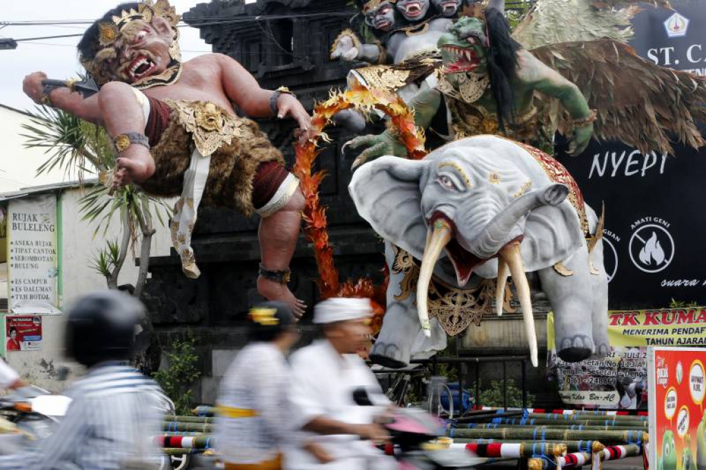 บาหลีปิดเกาะ1วันฉลองปีใหม่ฮินดู