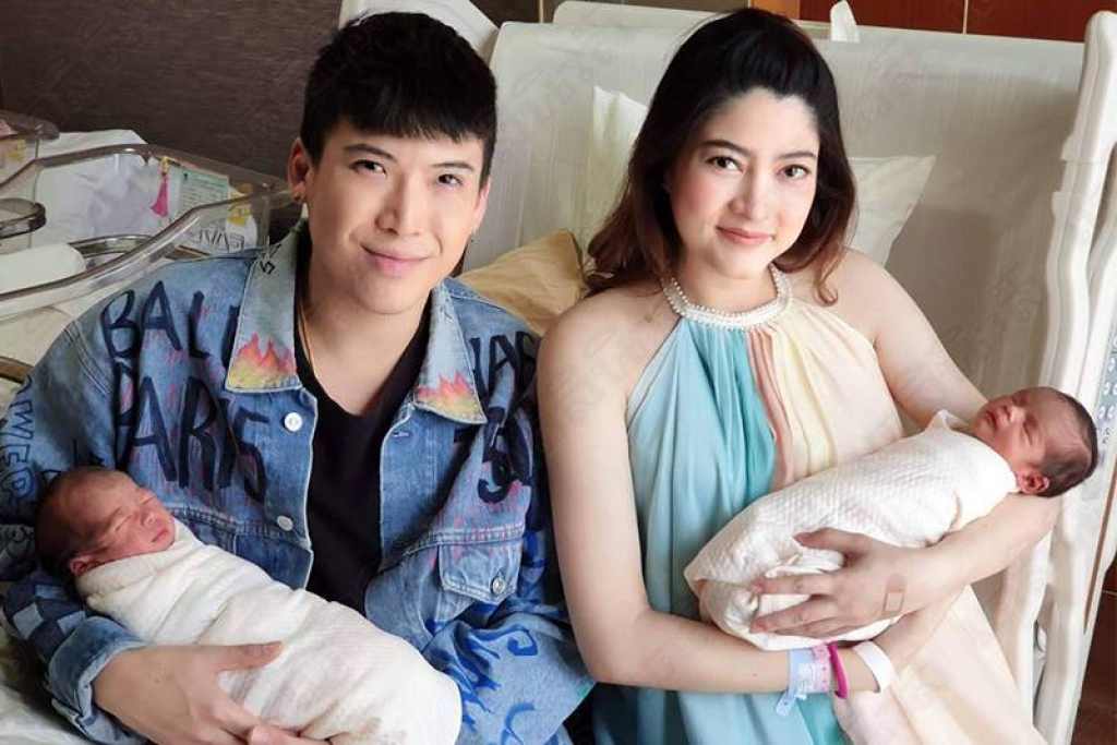 'ป๊อก-มาร์กี้'อวดโฉม'มีก้า-มีญ่า' รับผู้ใหญ่จัดหนักขวัญถุง