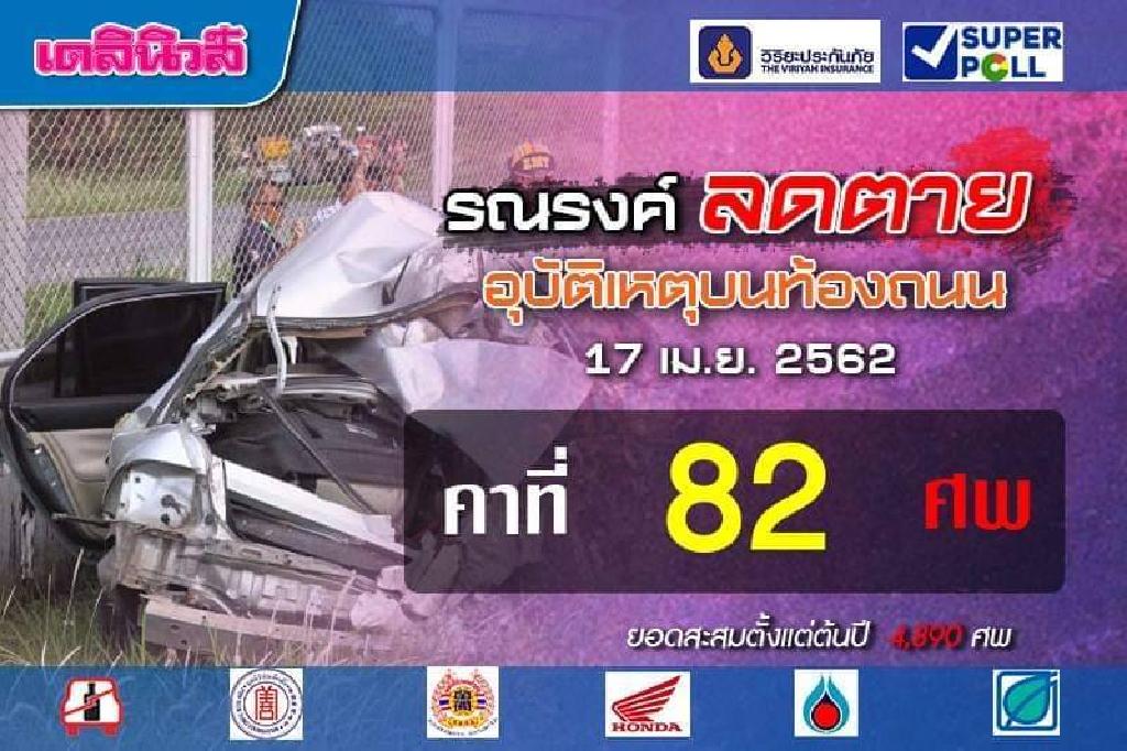 จอดรถไหล่ถนนอันตราย วันเดียวตายคาที่ 82 ศพ(คลิป)