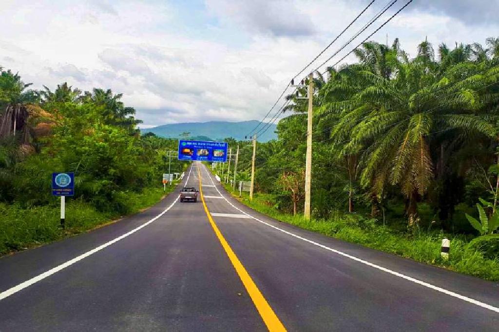 เปิดใช้ถนนยางพาราสตูล รถวิ่งสะดวก-ปลอดภัย