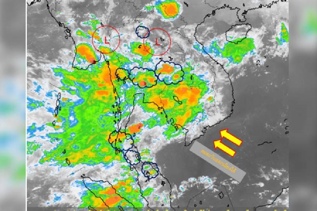 ทุกภาคฝนตกดับร้อน ไทยตอนบนระวังพายุ-ลมแรง