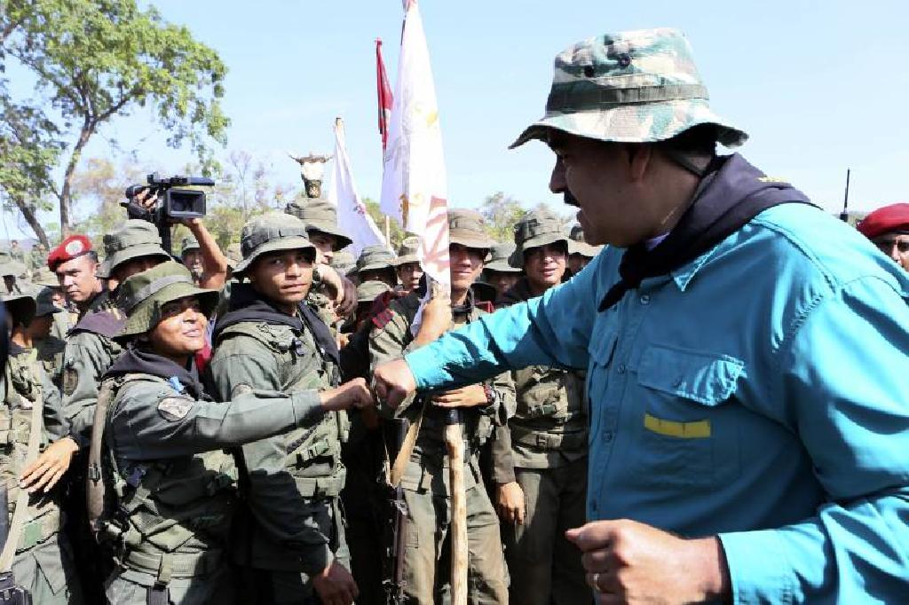 มาดูโรปลุกทหารเวเนฯพร้อมรับมือ "การรุกราน" จากสหรัฐ