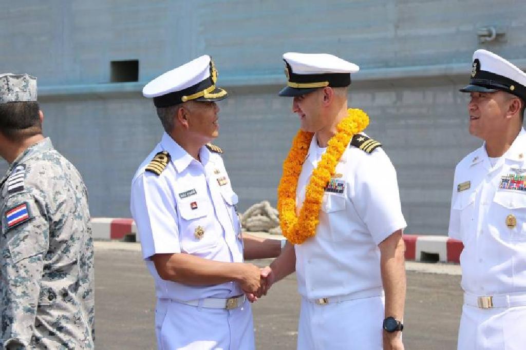 "กองทัพสหรัฐฯ"ส่งเรือขนกำลังพล-ยุทโธปกรณ์ร่วมฝึกทัพเรือไทย 