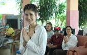 &ldquo;น้องซานต้า ศศรส&rdquo;นักแสดงจิตใจงาม..ทำบุญวันคล้ายวันเกิดที่ &ldquo;บ้านภูมิเวท&rdquo;