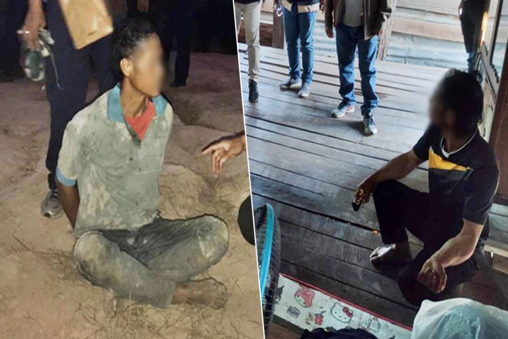 พ่อพาลูกสาวหนี! หนุ่มใหญ่แอบหลงรัก แค้นถูกกีดกัน บุกแทงหนุ่ม15