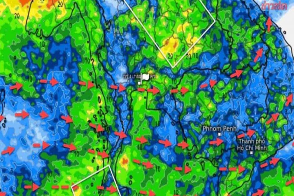 กรมอุตุฯ เตือน 10วันข้างหน้า ฝนถล่มเพิ่มขึ้น น้ำท่วมฉับพลัน น้ำป่าหลาก