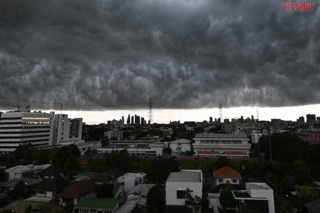 กรมอุตุฯ พยากรณ์อากาศ 7 วันข้างหน้า จับตาโซนร้อน "จ่ามี" ฝนถล่มหนัก