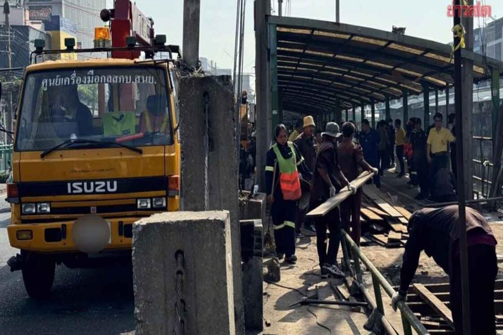 ปิดตำนาน ตลาดลาว กทม. รื้อแล้ว 'ชัชชาติ' เผย ไม่น่าเชื่อว่าจะมีวันนี้ได้