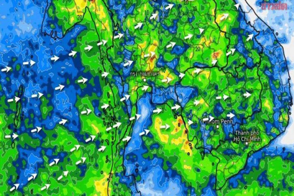 กรมอุตุฯ พยากรณ์ฝนสะสม 15 วันล่วงหน้า เตรียมรับมือ ฝนตกหนักมาก