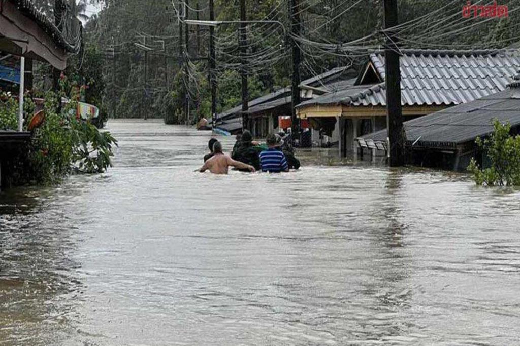 ปภ. เปิดชื่อ 43 จังหวัด อำเภอไหนบ้าง น้ำท่วมฉับพลัน น้ำป่า ดินถล่ม