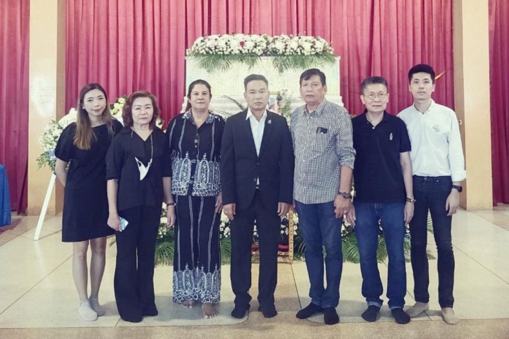 ดร.ชูชีพ ตรีโภคา  เป็นประธานงานประชุมเพลิงผู้วายชน “คุณแม่สายสมร แซ่แต้”