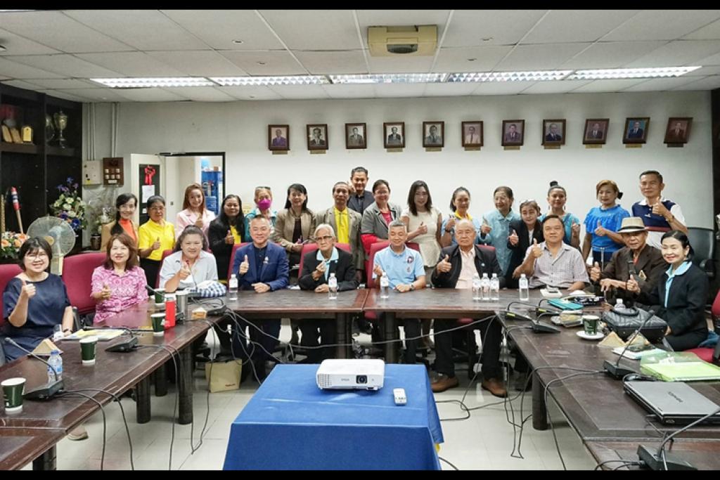วุฒิอาสาธนาคารสมองจังหวัดนนทบุรี  จัดประชุมสมาชิกประจำเดือน