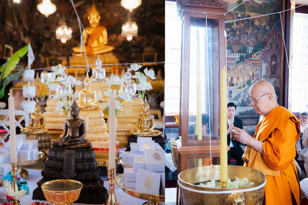 พิธีพุทธาภิเษกและสมโภช พระพุทธธรรมมิศรราชโลกธาตุดิลก ณ พระอุโบสถ วัดอรุณราชวราราม