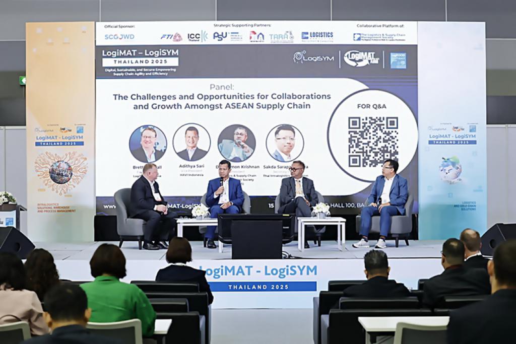 “LogiMAT & LogiFOOD Southeast Asia 2025” เปิดฉากยิ่งใหญ่! ไทยโชว์ศักยภาพโครงข่ายขนส่งเชื่อมโยงอาเซียน หนุนโลจิสติกส์โตแรง