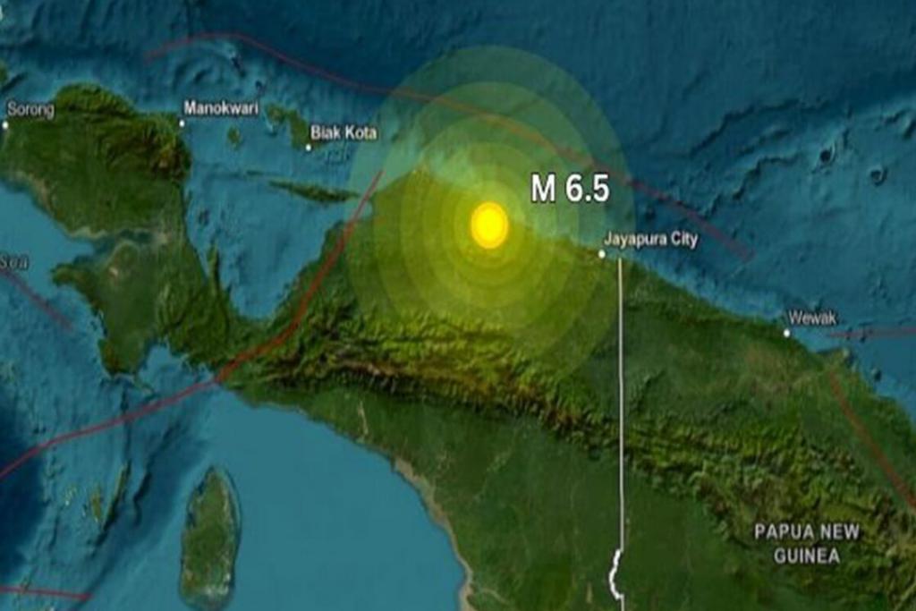 แผ่นดินไหว 6.5 อินโดนีเชีย เหตุรอยเลื่อน Mamberamo deformation zone ยันไม่กระทบไทย