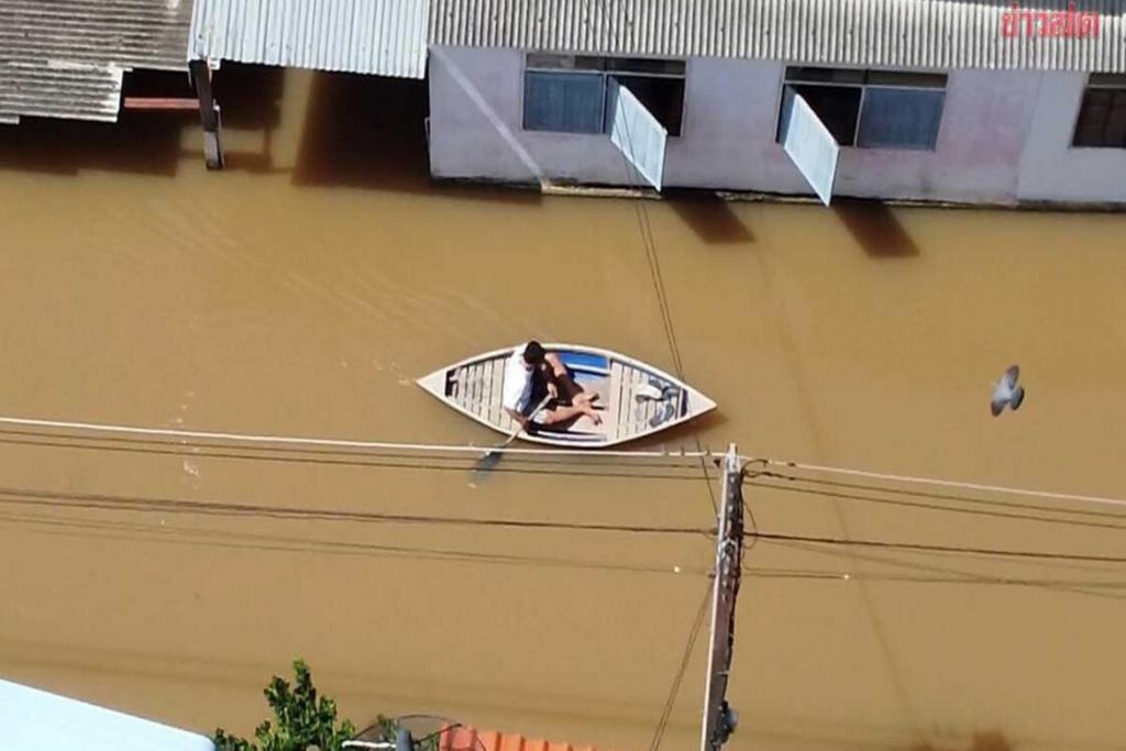 ปภ. แจ้งเตือน 66 จังหวัด เฝ้าระวังพายุ 'คัลแมกี' มีฝนตกหนัก-น้ำท่วม 7-9 พ.ย.