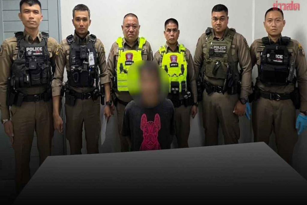 จับหนุ่มเมา คว้ามีดแทงชายเจ็บสาหัส อ้างพูดจาไม่เข้าหู ก่อนปั่นจักรยานหนี