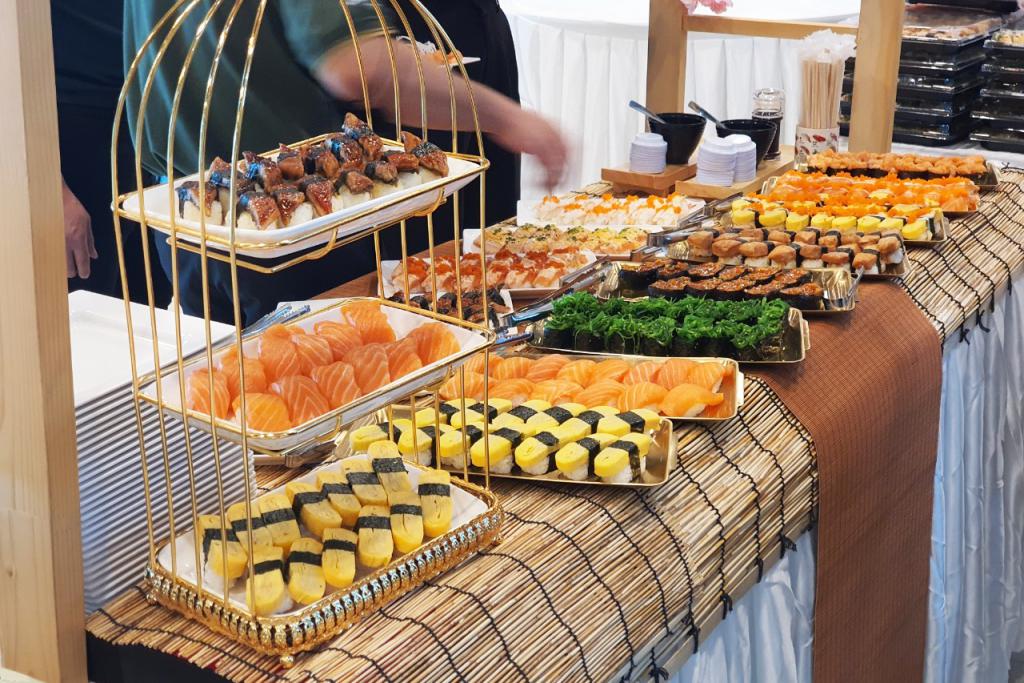 ไข่หวานบ้านซูชิ รุกตลาดแคทเทอริ่ง เปิดตัว “Kaiwanbaansushi Catering” 