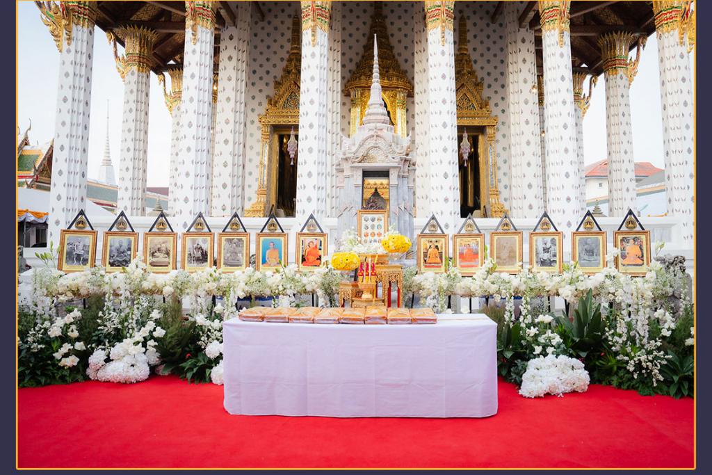 คณะสงฆ์วัดอรุณราชวราราม โดย พระพรหมวัชรเมธี จัดพิธีบำเพ็ญกุศลอุทิศถวายอดีตเจ้าอาวาสวัดอรุณราชวราราม