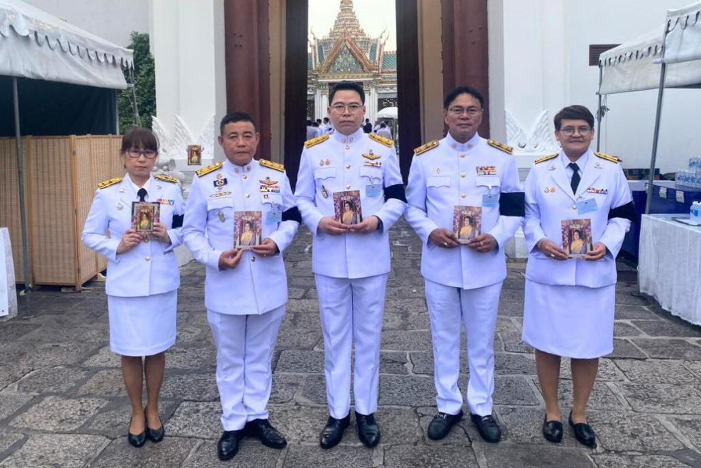 สกสค. ร่วมพิธีธรรมสวดอภิธรรมพระบรมศพ สมเด็จพระนางเจ้าสิริกิติ์ พระบรมราชินีนาถ พระบรมราชชนนีพันปีหลวง