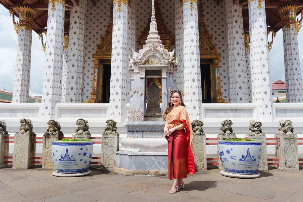 บทที่ 6.1.1 โบราณสถานสำคัญ บริเวณด้านนอกรอบ พระอุโบสถ วัดอรุณราชวราราม(แอพเดียวเที่ยวทั่ววัดอรุณ)