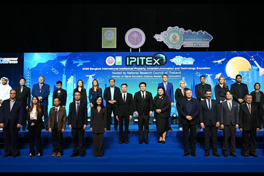 &ldquo;สุรศักดิ์&rdquo; รมว.กระทรวง อว. เปิดงาน &ldquo;วันนักประดิษฐ์ 2569&rdquo; นักวิจัยไทย-นานาชาติ ขนทัพสิ่งประดิษฐ์กว่า 1,000 ผลงาน ชูพลังคนรุ่นใหม่ปลดล็อกอนาคตประเทศ