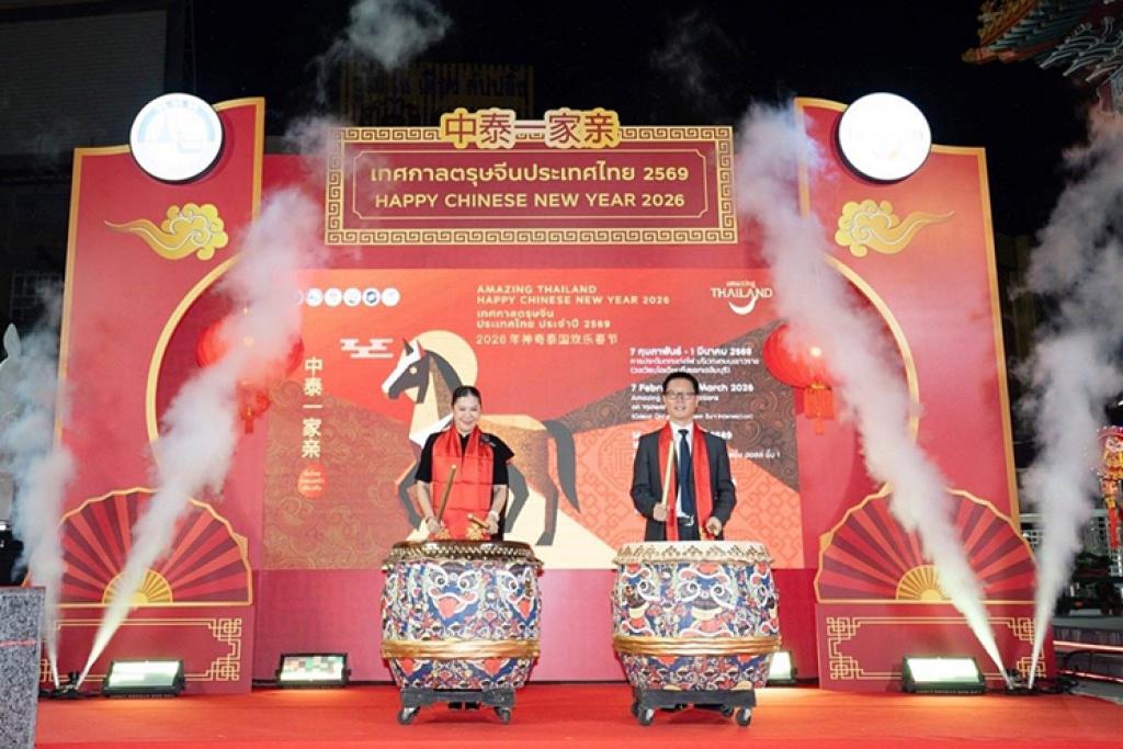 ททท. ร่วมกับพันธมิตรประดับไฟตรุษจีนถนนเยาวราช ส่งมอบความสุข ส่งต่อความรุ่งเรือง  สะท้อนมิตรภาพไทย&ndash;จีน 51 ปีแน่นแฟ้นในปีม้าทอง