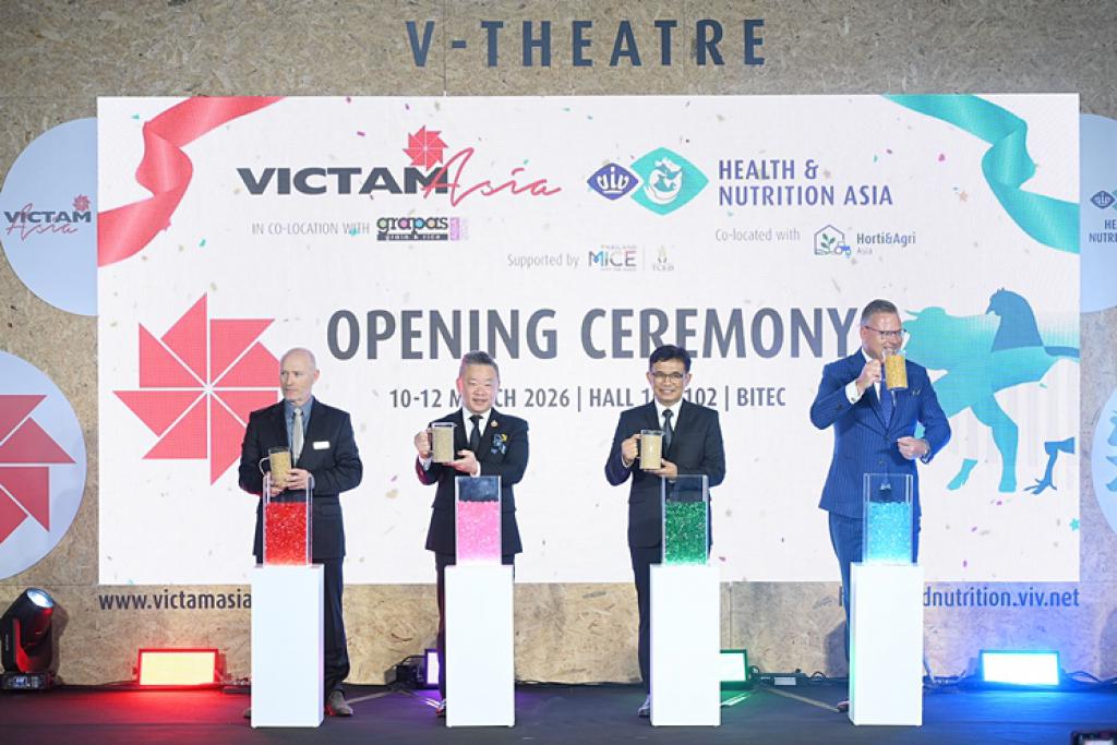 เปิดฉาก! VICTAM Asia 2026 สุดยอดเทรดโชว์ระดับนานาชาติ เพิ่มศักยภาพ สร้างเครือข่าย ขยายโอกาสธุรกิจ พลิกโฉมอุตฯ อาหารสัตว์ สีข้าว และแปรรูปแป้ง 