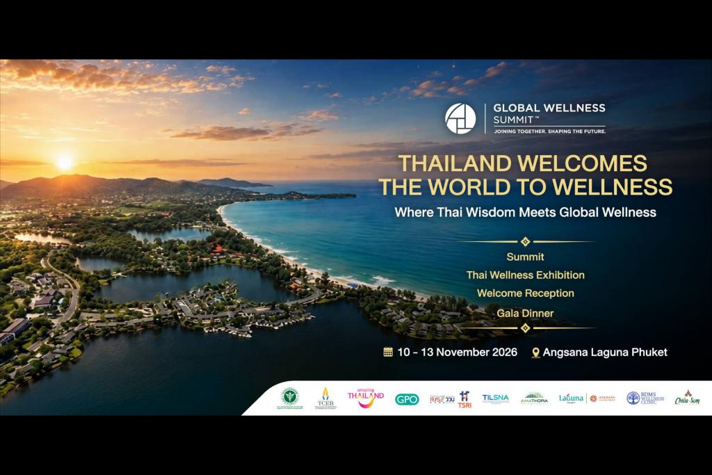 สธ. เดินหน้า &ldquo;เศรษฐกิจเวลเนส&rdquo; ชู 4 เสาหลัก ดันประเทศไทยสู่ศูนย์กลางสุขภาพโลก เตรียมพร้อมสู่การเป็นเจ้าภาพ งาน GWS 2026 จ.ภูเก็ต
